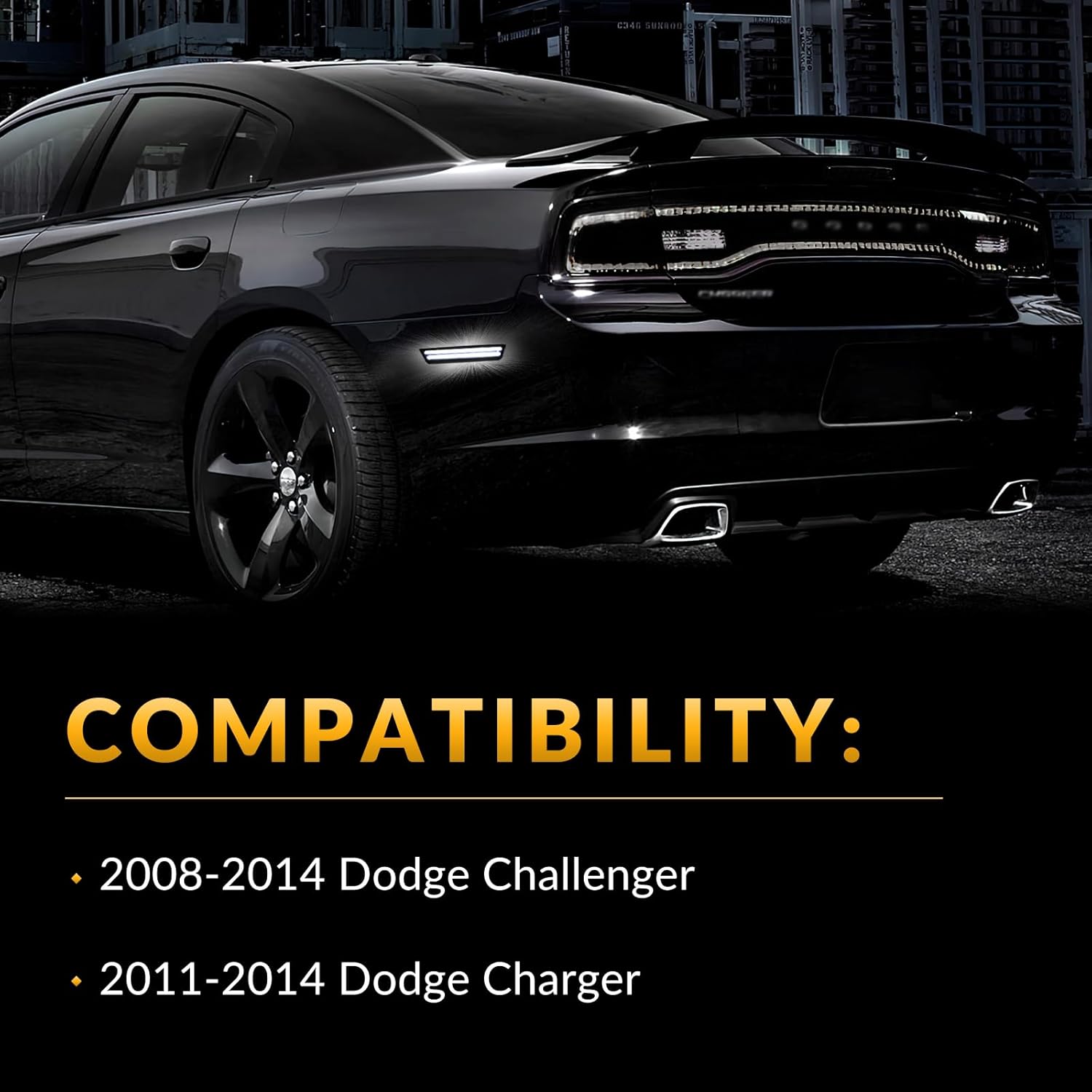 Illuminate Your Ride: Review of LED Side Marker Lights for Dodge Challenger & Charger