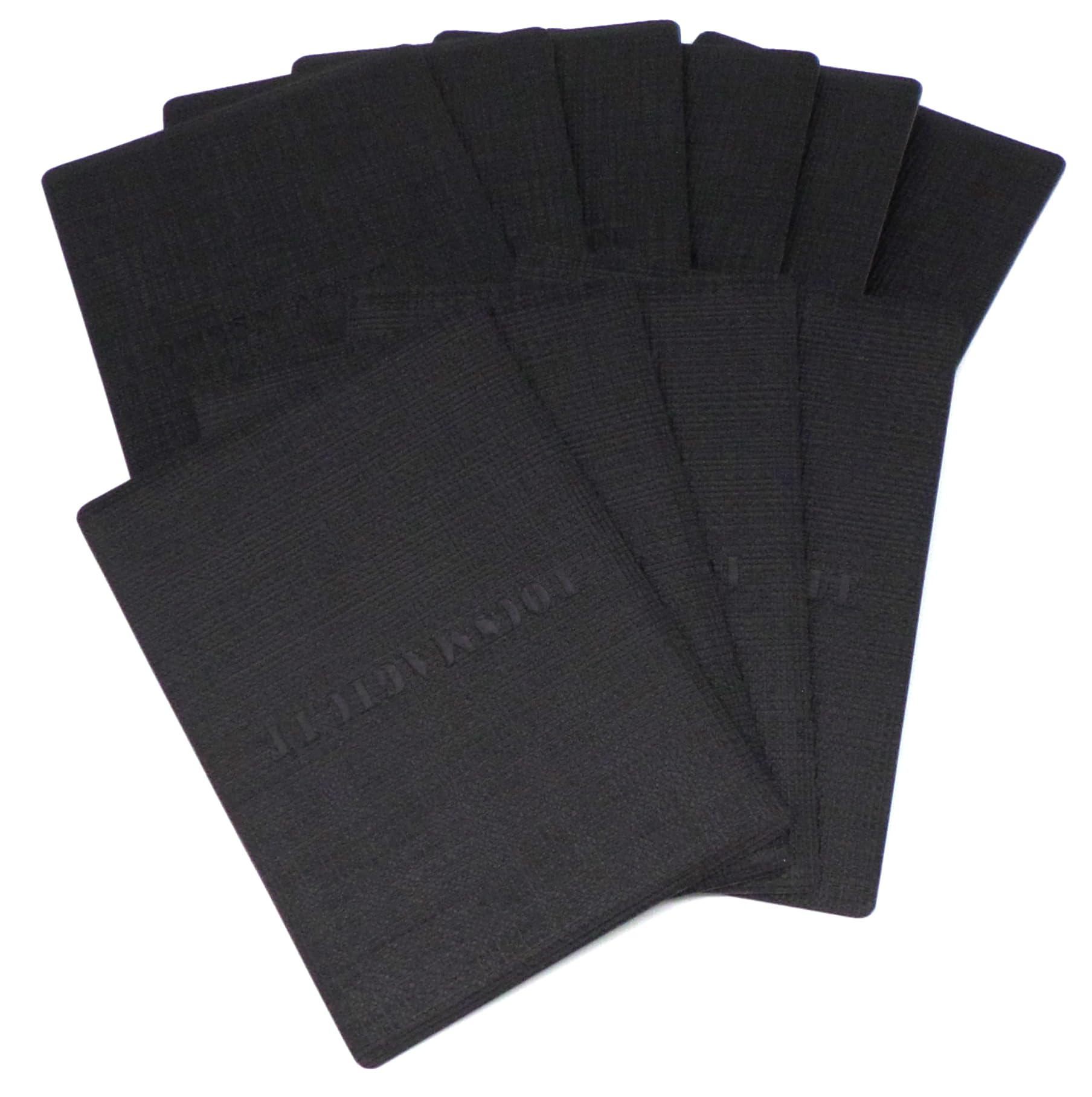 docsmagic.de 10 Premium Deck Divider for Storage Flip Tray Box Black