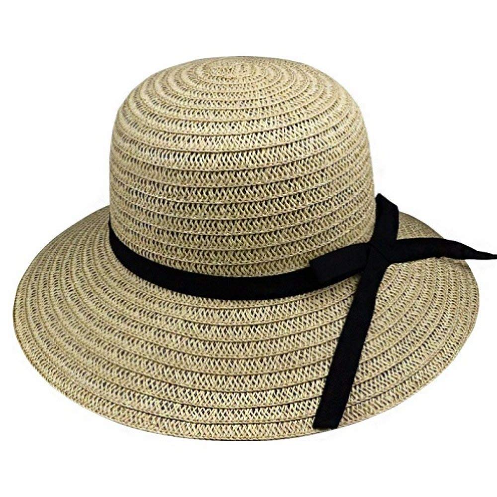 ZCxiyuZCxiyu Sun hat,Women Hat Fhing Hat Straw Hat Trilby Hat 2 colours (Color : Beige)