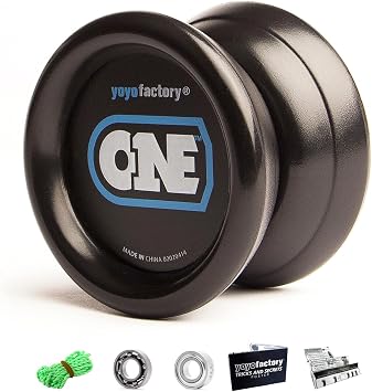 YoyoFactory ONE Yo-Yo   Beginner to Pro Trick Yoyo, 2 Bearings & String