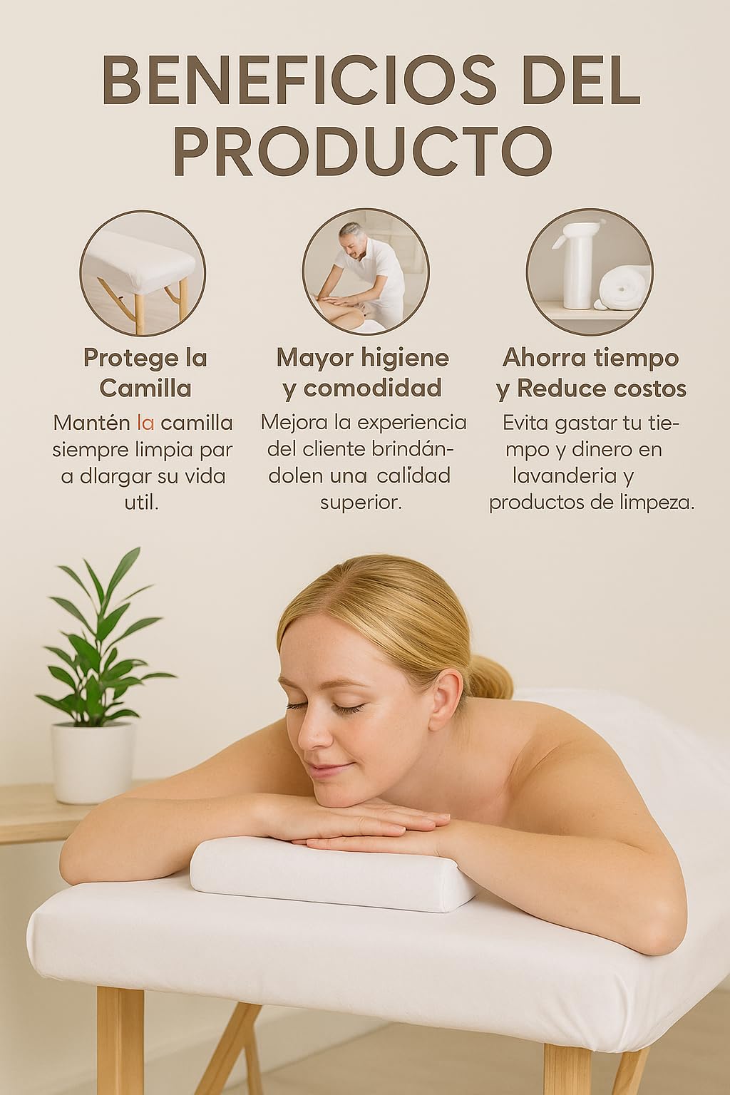 Sábanas Desechables 80x210cm - 20u - Camilla Masaje Plegable - Sabanas Blancas - Camilla Tattoo - Camilla Estetica - Sabanas Desechables Masaje - Sábanas Camillas Masaje - Sabana Desechable - Estetica