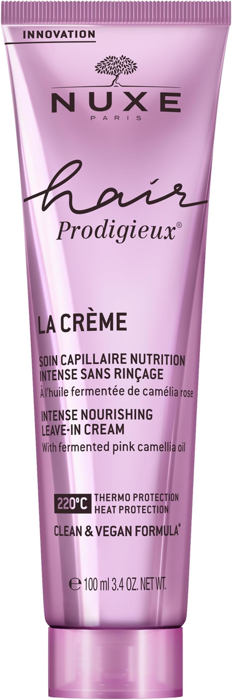 Hair Prodigieux Nourishing Leave-In Cream & Heat Protectant, 3.4 Fl Oz