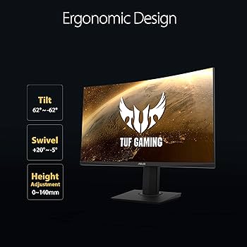 Amazon.com: Asus TUF Gaming VG32VQ 32” Curved Gaming Monitor