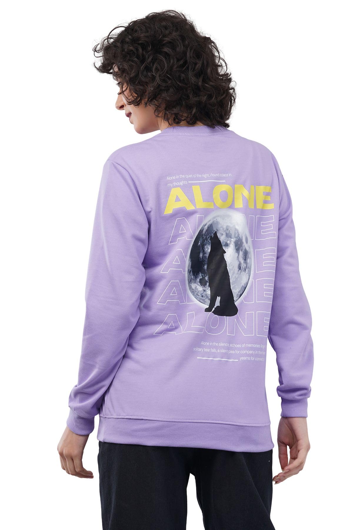 agatelier Women's Cotton Fleece Round Neck Full Sleeve Sweatshirt-picture-16