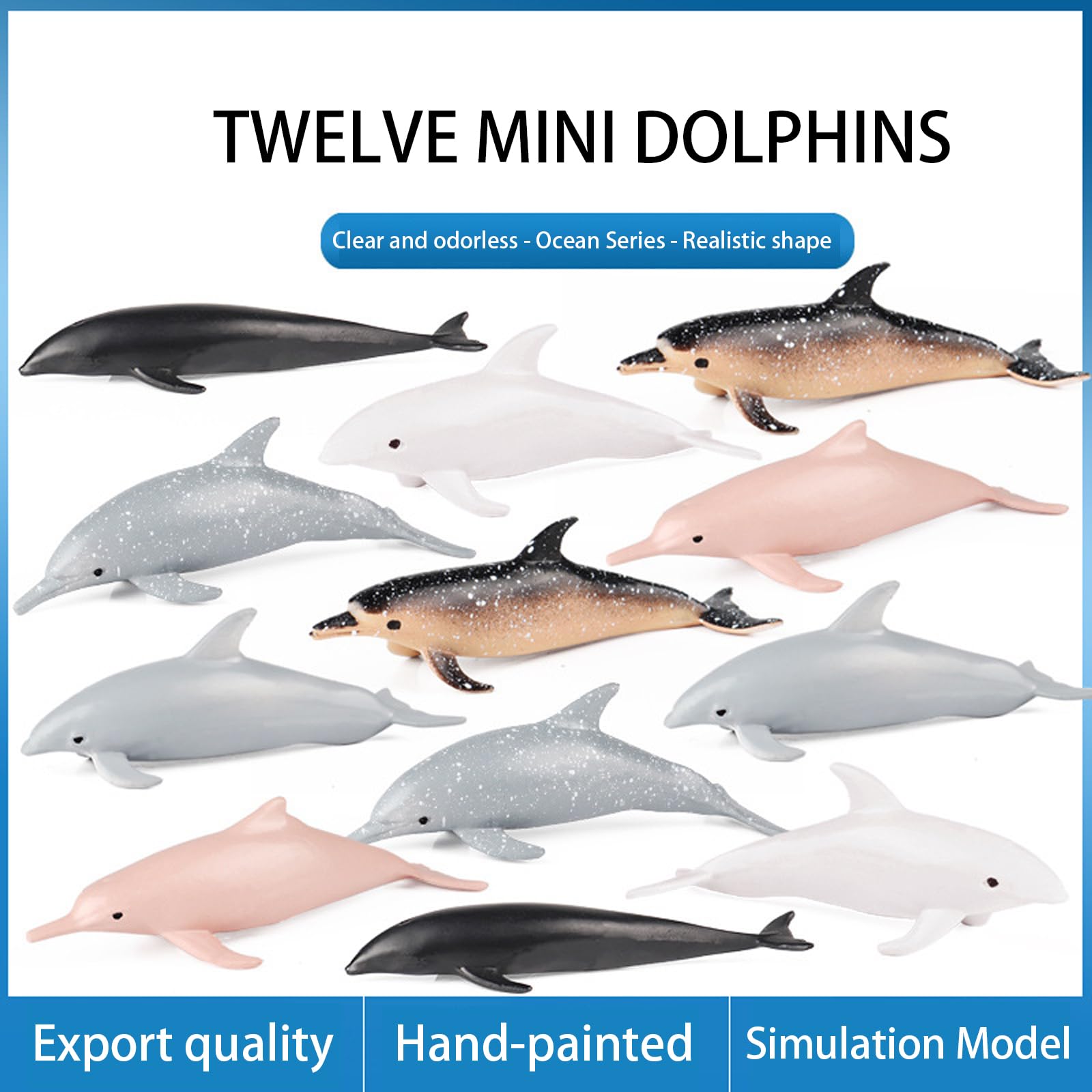 イルカアーミー フィギュア カラフル アニア 水族館の人気者ギフトセット | 鉄道模型・プラモデル