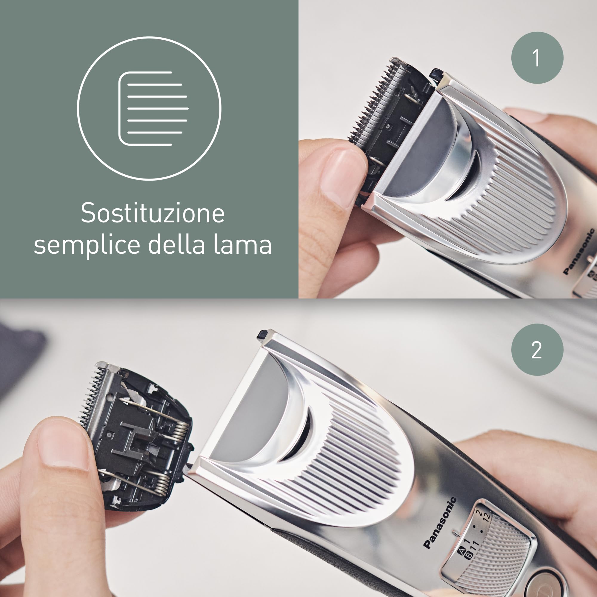 Panasonic wer9521y1361 pettine per macchinetta Serie er-sc40 o er-sc60