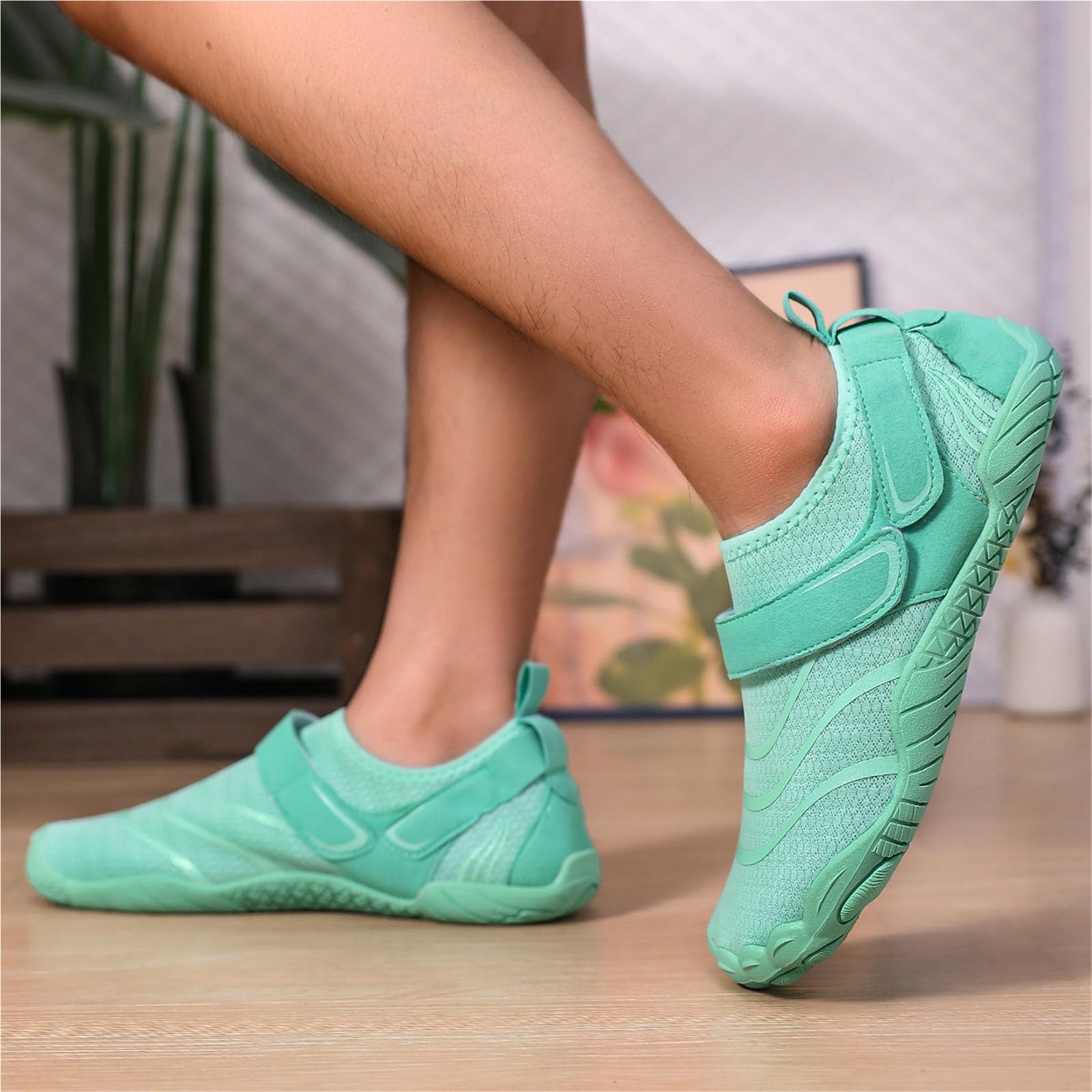 Autoadesive Barefoot Shoes Unisex Fitness Scarpe Da Scoglio Antiscivolo Traspiranti Escursionismo Scarpe Barefoot Asciugatura Rapida Fori Di Drenaggio Nuoto