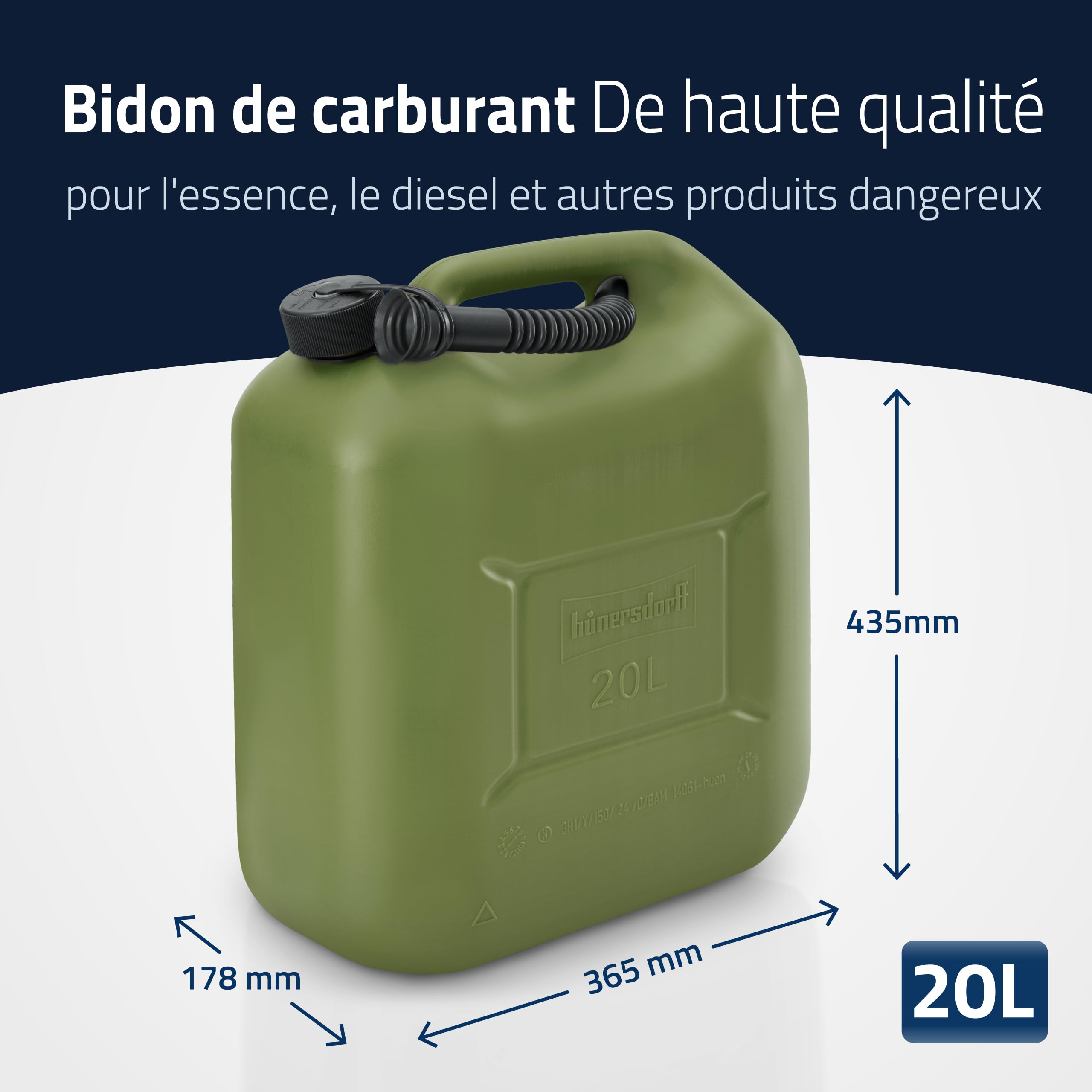 Eerste UN-gecertificeerde jerrycan zak voor gevaarlijke goederen | Pack