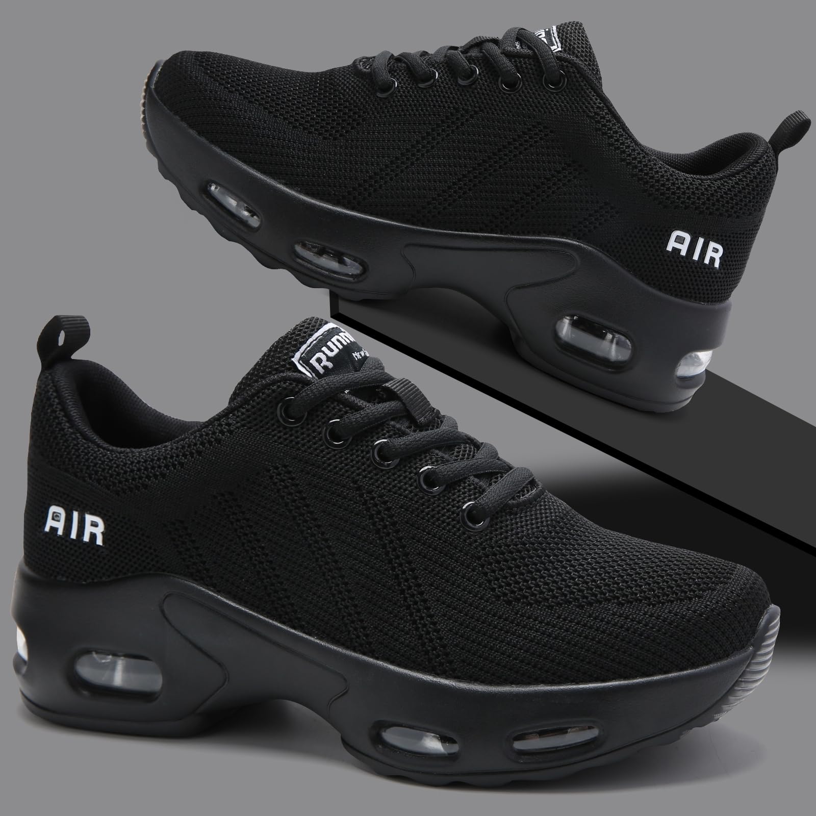 Scarpe da Ginnastica Donna Scarpe Running Cuscinetto d'Aria Scarpe Palestra Traspirante Sneakers