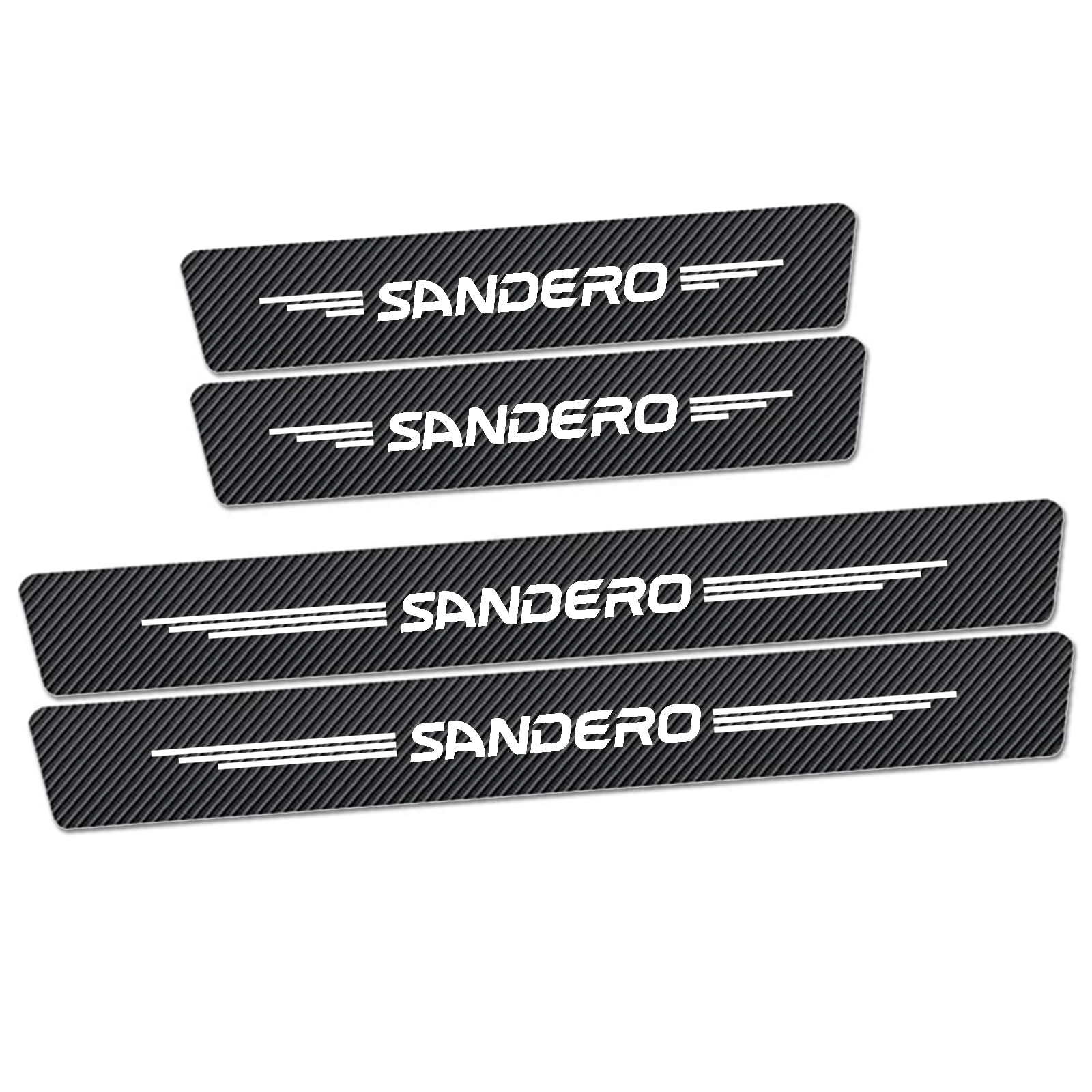 WXH97F Car Door Sill Protector for Renault Sandero 2013-2023