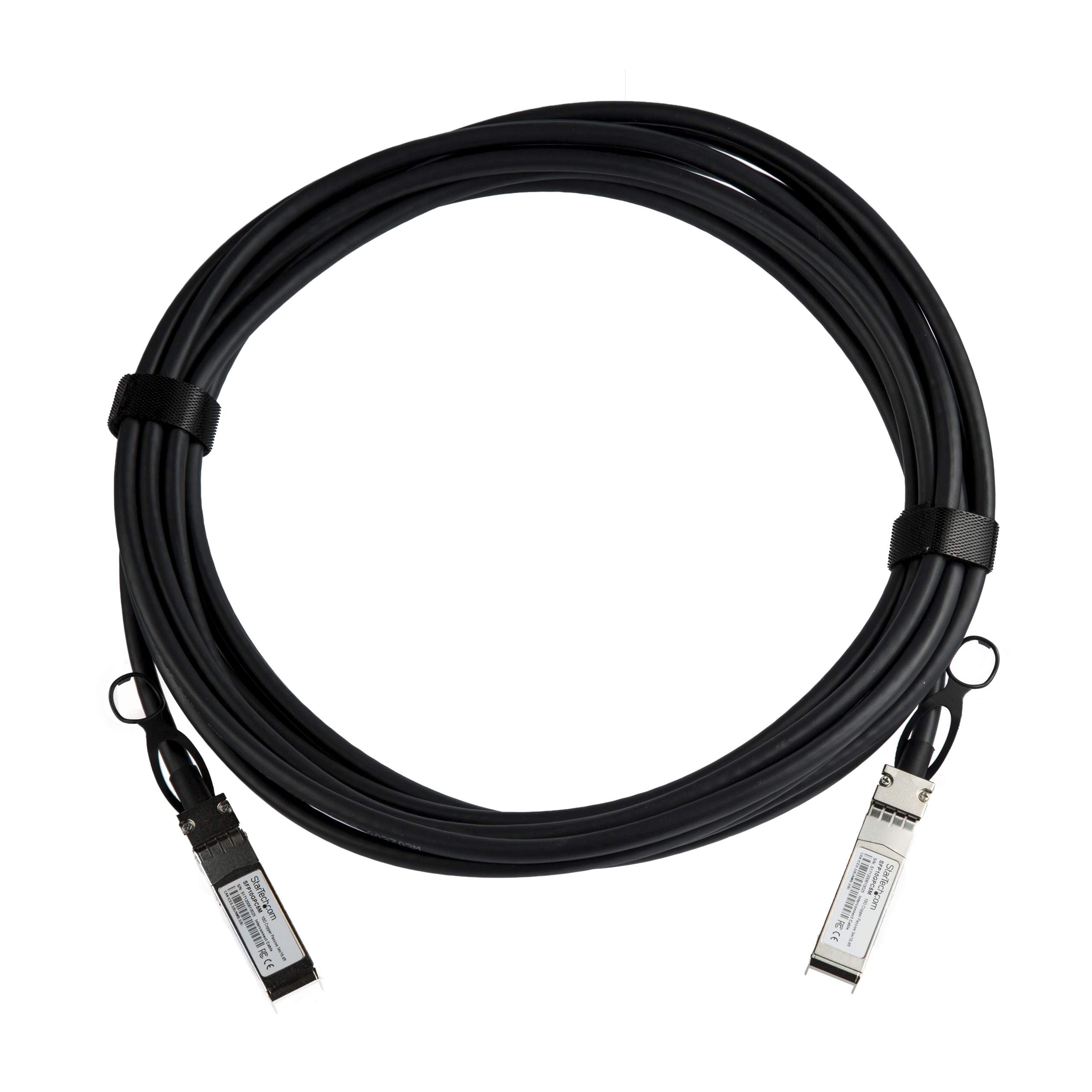 StarTech.com SFP+ DAC Twinax ケーブル MSA準拠 2m 10GbE