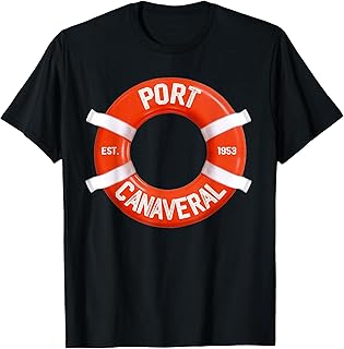 Port Canaveral Cruise Est. 1953 Souvenir Cruise Vacation T-Shirt