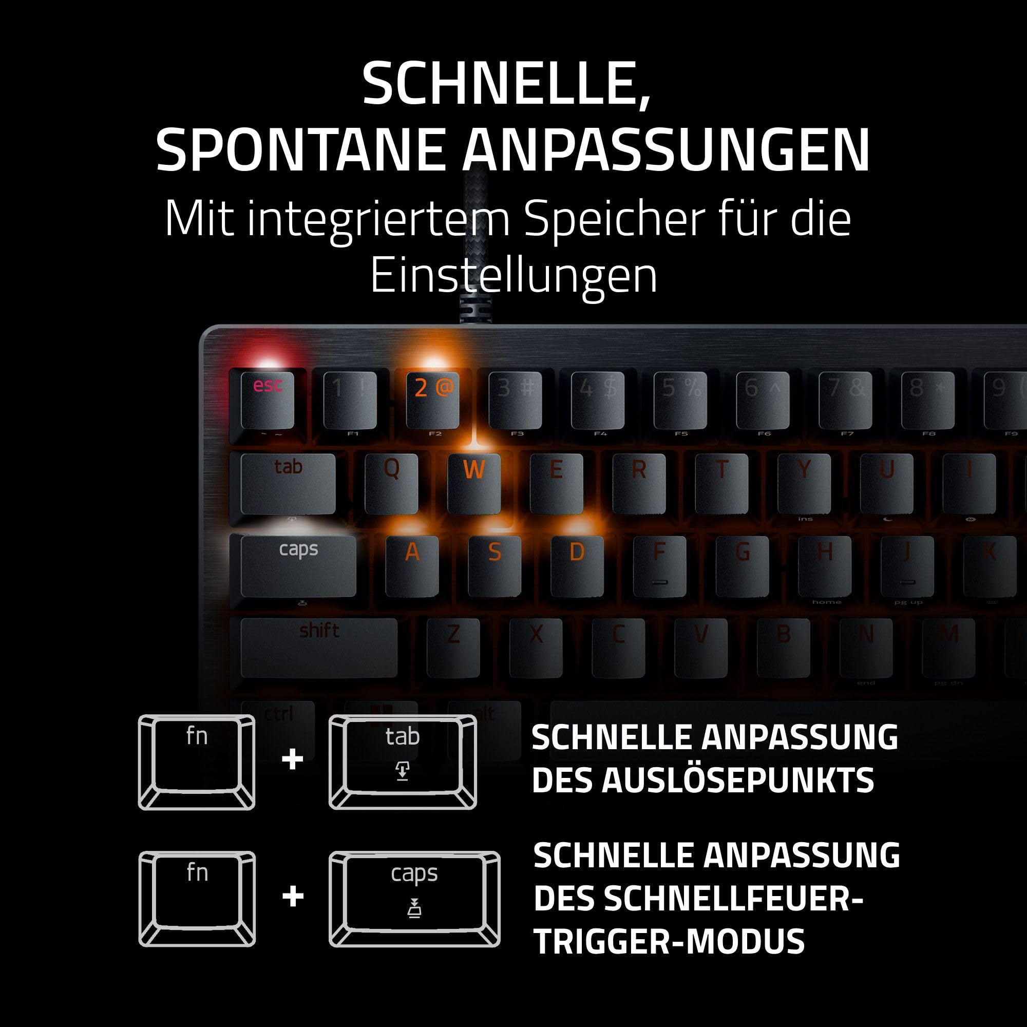 Razer Huntsman V3 Pro Mini - German Layout + Gigantus V2 Large