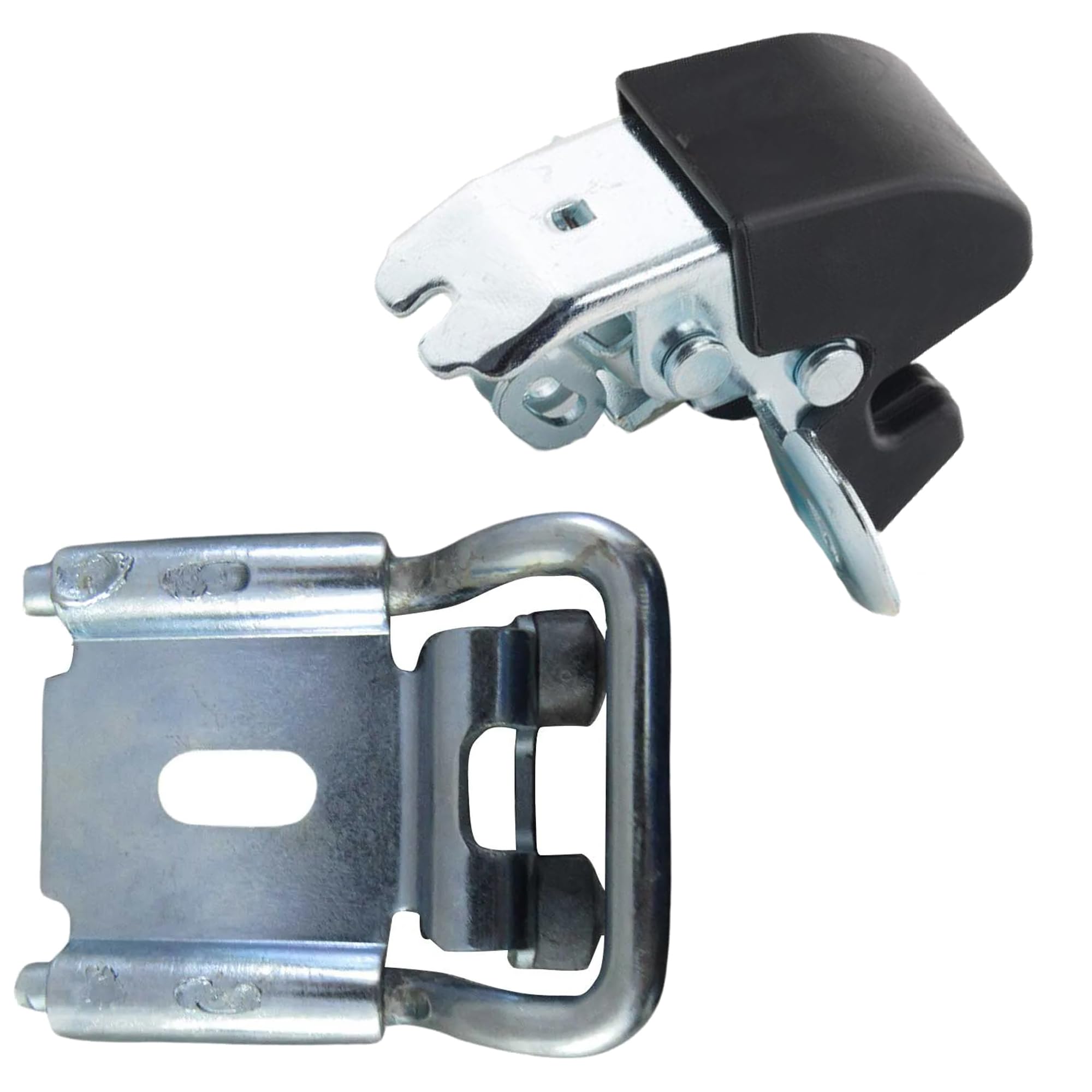 Partsline serrure bas de porte battante arrière avec plaque compatible avec Renault Master 2 II Opel Movano A Interstar X70 - équivalent à 7700351415 7700352439 7700353757