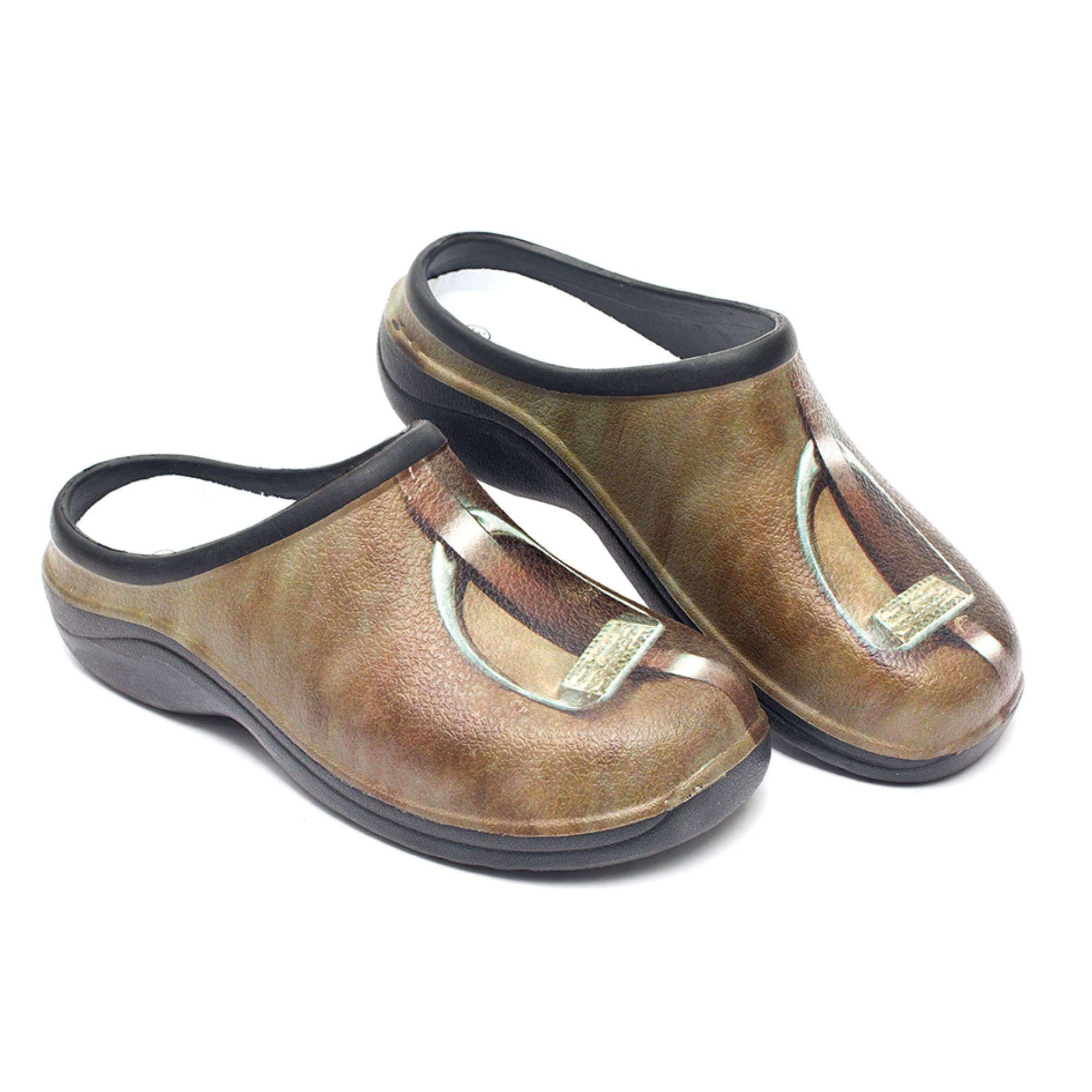 Backdoorshoes Waterproof Premium Garden Clog Shoes for Women with Arch Support