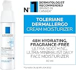 La Roche-Posay Face Hydratant pour Ultra Peau sensible, crème pour le visage Toleriane Dermallergo, soin apaisant intense avec beurre de karité et glycérine, sans fragrance