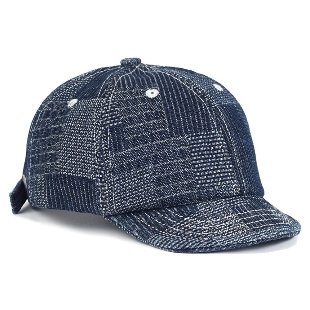 Gorra plana de algodón con estampado de camuflaje para hombre y mujer, azul claro, 6 7/8-7 1/4