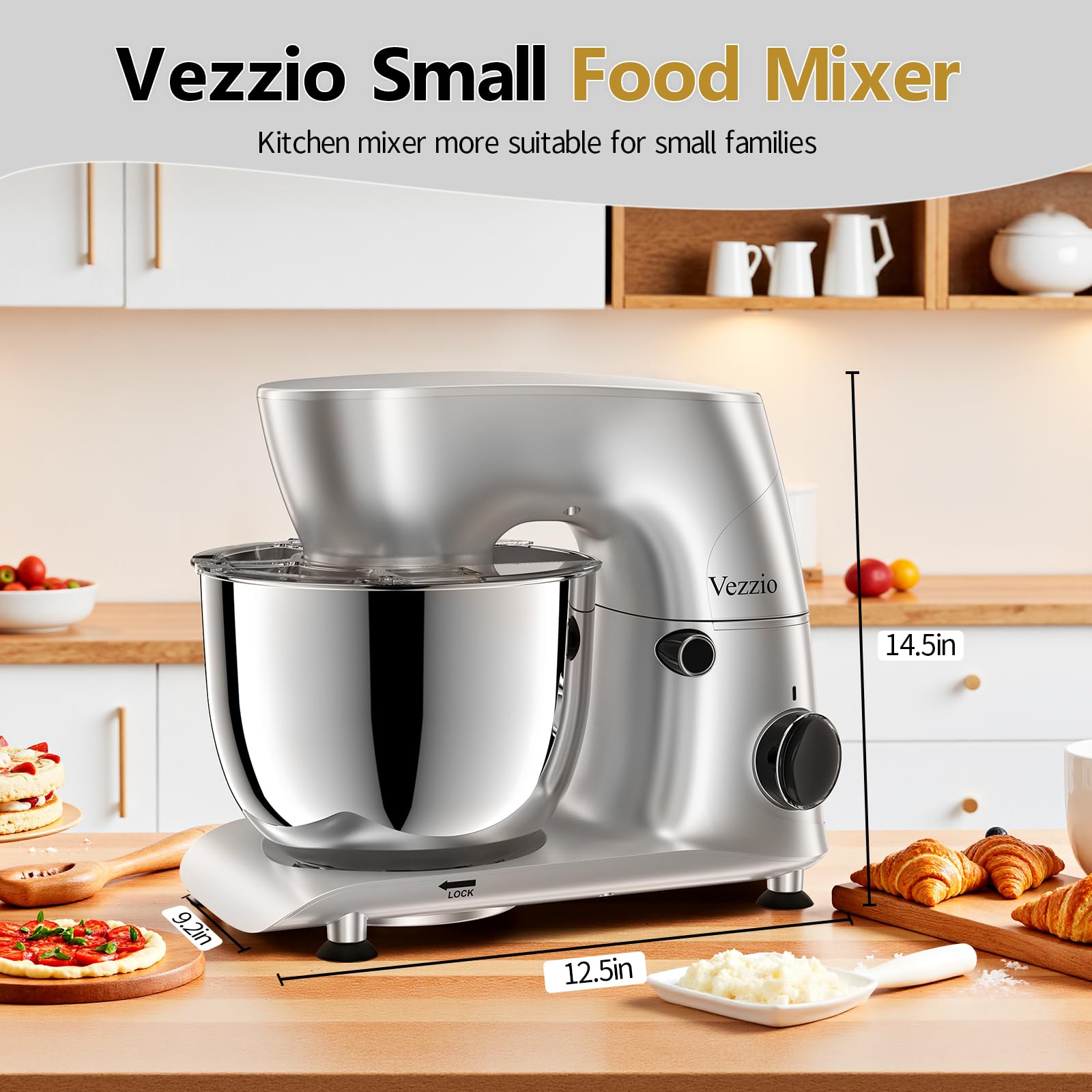 ミュージック DISH//  #HOMEDISH Amazon.com: Kitchen in the box Stand Mixer, 6.5QT 660W