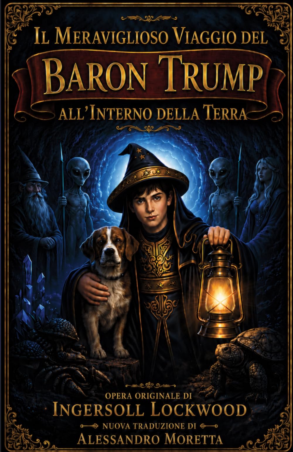 IL MERAVIGLIOSO VIAGGIO DEL BARON TRUMP ALL’INTERNO DELLA TERRA: Nuova traduzione di Alessandro Moretta