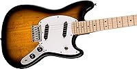Vista 6 de Guitarra eléctrica Squire Sonic Mustang, Sunburst de 2 colores, diapasón de arce
