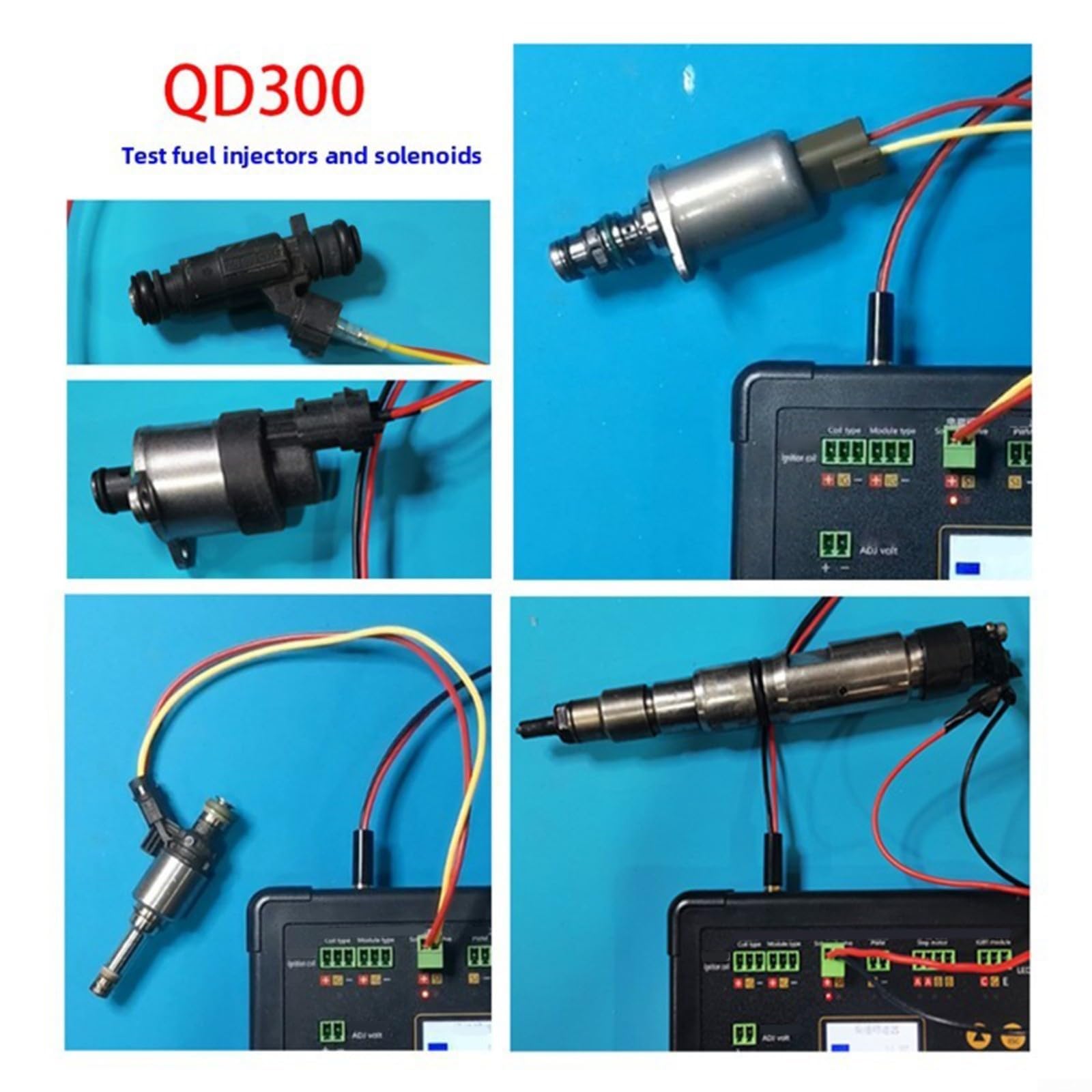 Probador de bobina de encendido de doble voltaje, probador de bobina de encendido automático, probador de herramientas para automóviles, motocicletas, vehículos de gas natural, análisis de