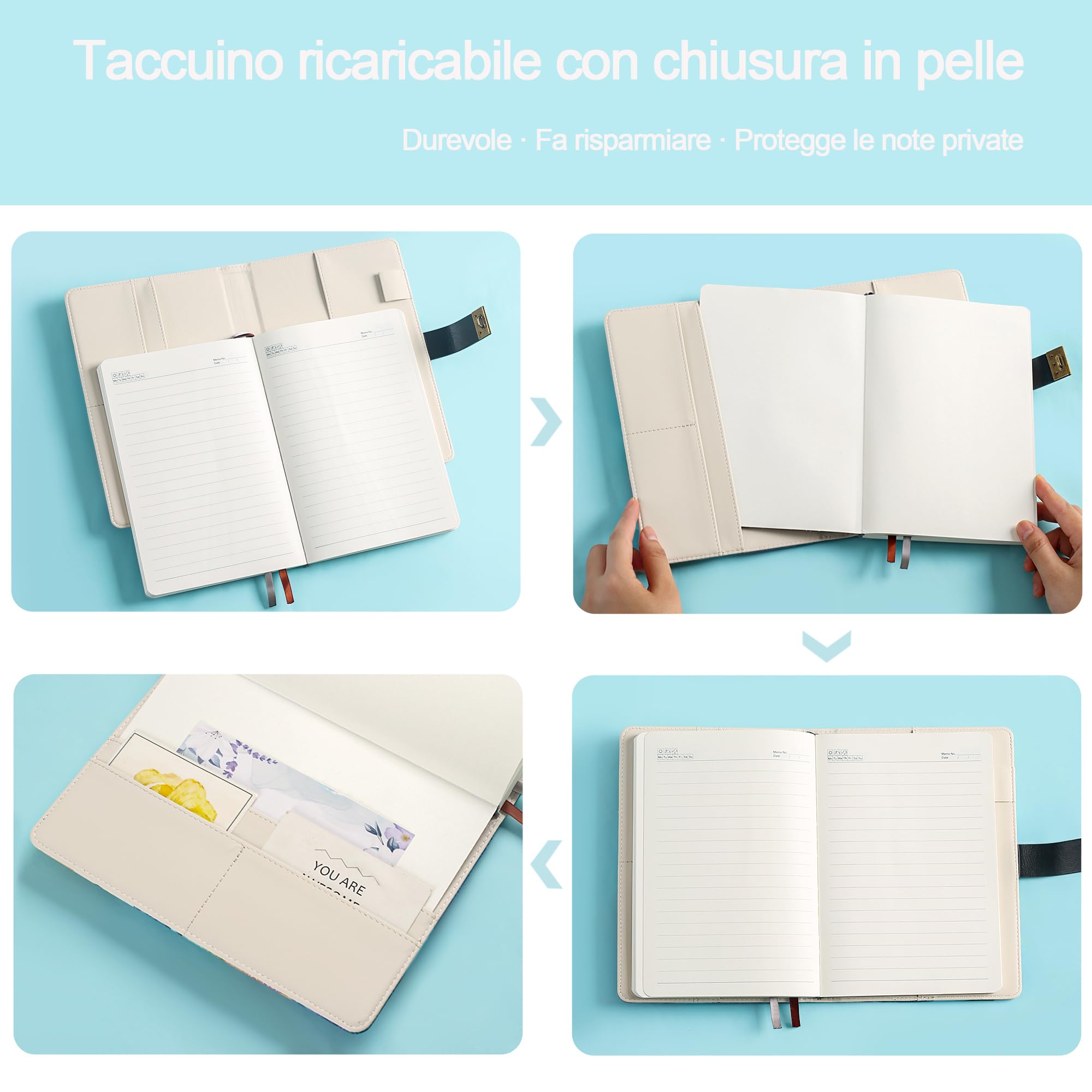 Diario Segreto Ragazzo con Blocco a 3 Cifre, Quaderno A5 Regalo per Bambini 7-14 Anni