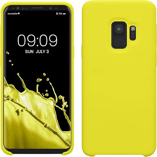 Miniatura 276 de kwmobile Funda Compatible con Samsung Galaxy S22 - Funda de teléfono de silicona TPU con acabado suave - Rojo Ruibarbo Piedra antigua,Azul