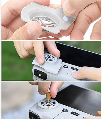 Miniatura 7 de Extensión del mando a distancia Joystick Stick Rocker Control de velocidad estabilizador titular compatible con DJI Mini 3 ProAir 3 para DJI RC 2RC