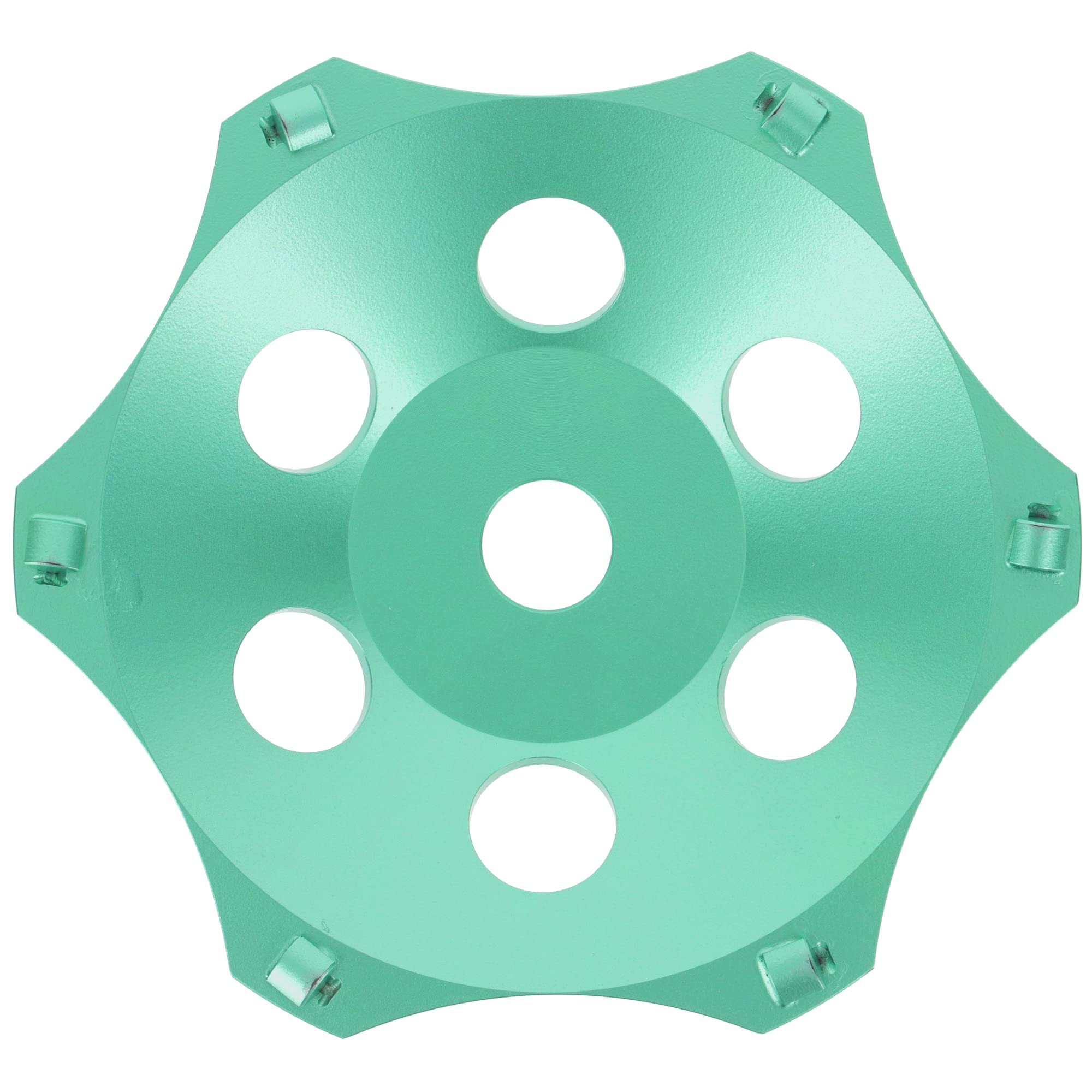 PRODIAMANT Profi PKD meule boisseau diamantée 180 mm admission 22 mm Meule boisseau diamantée 6 segments PDX829.793 180mm, pour adhésifs, peintures, revêtements et époxy.