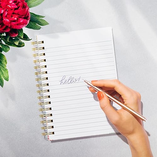 Miniatura 6 de Designer Greetings, Designer Papers - Diario de tapa flexible con banda elástica, diseño "Follow the Rainbow", 320 páginas (6 x 8.25 pulgadas)