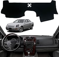 Vista 7 de Tapete para salpicadero con cubierta de tablero de instrumentos, antideslizante, personalizado, compatible con Cadillac CTS 2008-2013, protector