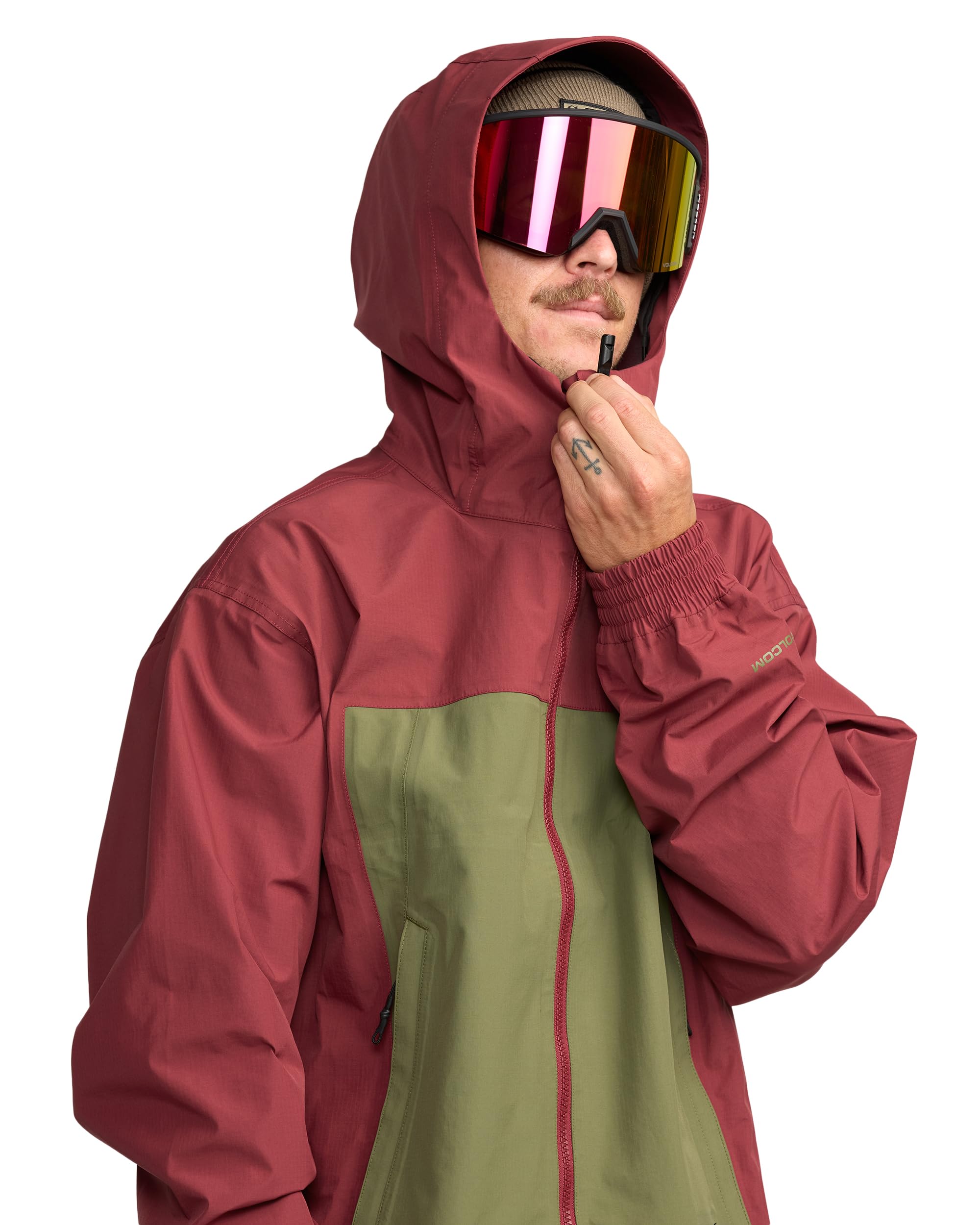 Amazon.com : Volcom Men's Arthur Longo 20K Pullover Snowboard