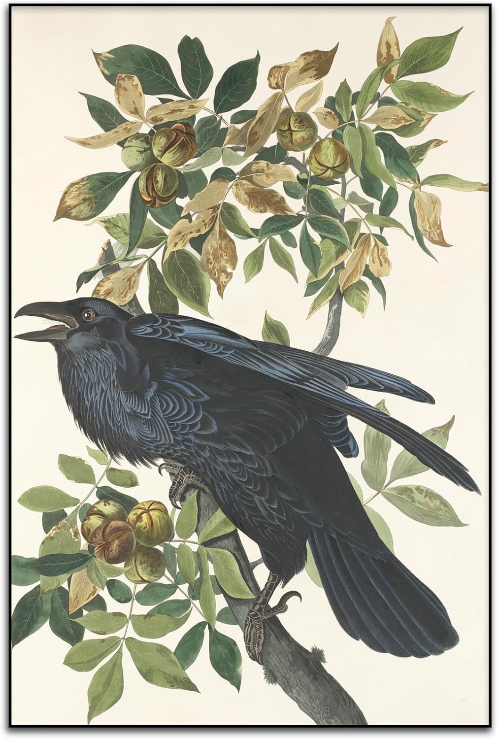 Charles Marion Russell Canvas Wall Art - Russell Loops And Swift Horses Are Surer Than Lead Poster - Realism Art Print - Animal Illustration Print - Gallery Home Decor Unframed(24x36in/60x90cm)