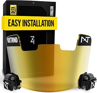 Nxtrnd VZR1 Football Visor, Flat Lens Technology, Fits Adult & Youth Football Helmets