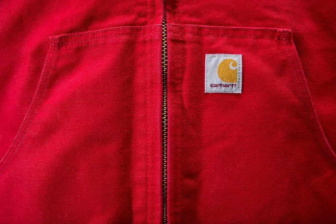 Carhartt Men’s J140 Loose Fit Firm Duck Insulated Flannel-Lined Active Jac