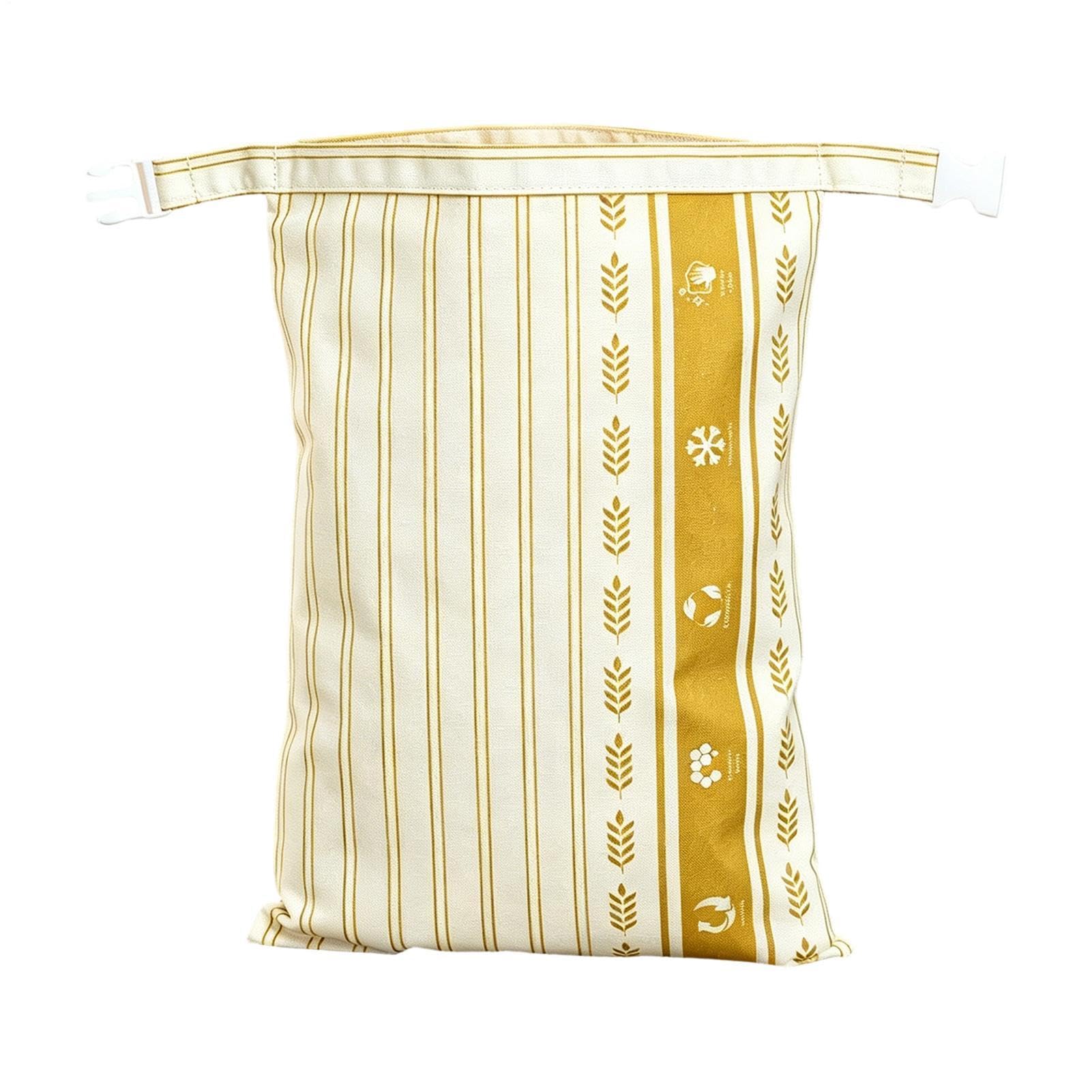 Bolsa para pan de cera de abeja reutilizable de algodon de 43 x 33 cm para guardar baguettes y pasta