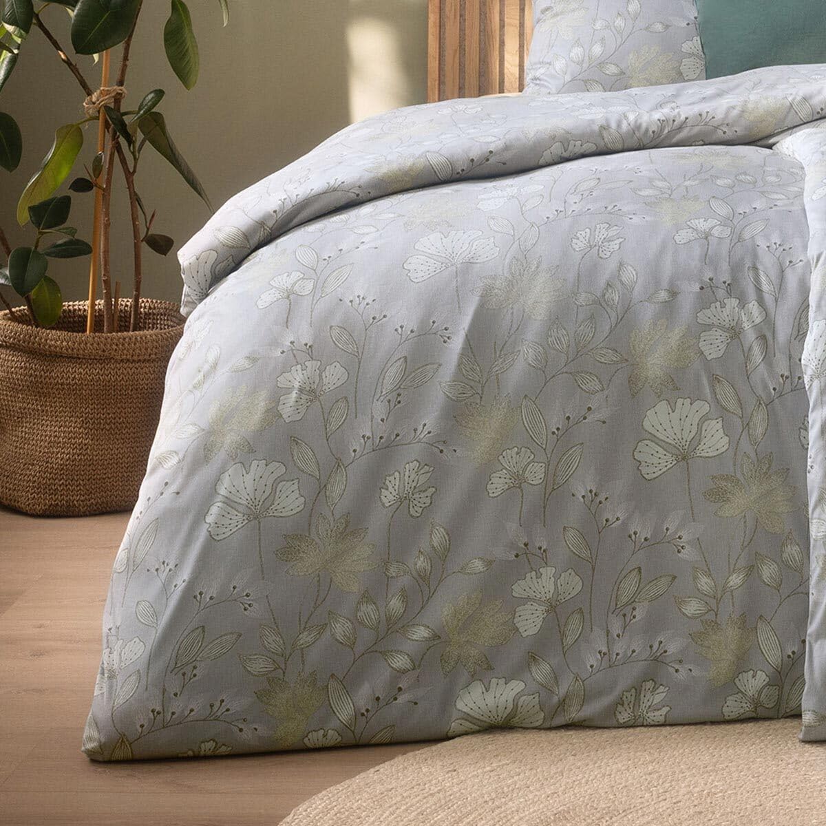 ESTELLA Mako Interlock Jersey Bettwäsche Mona Silber