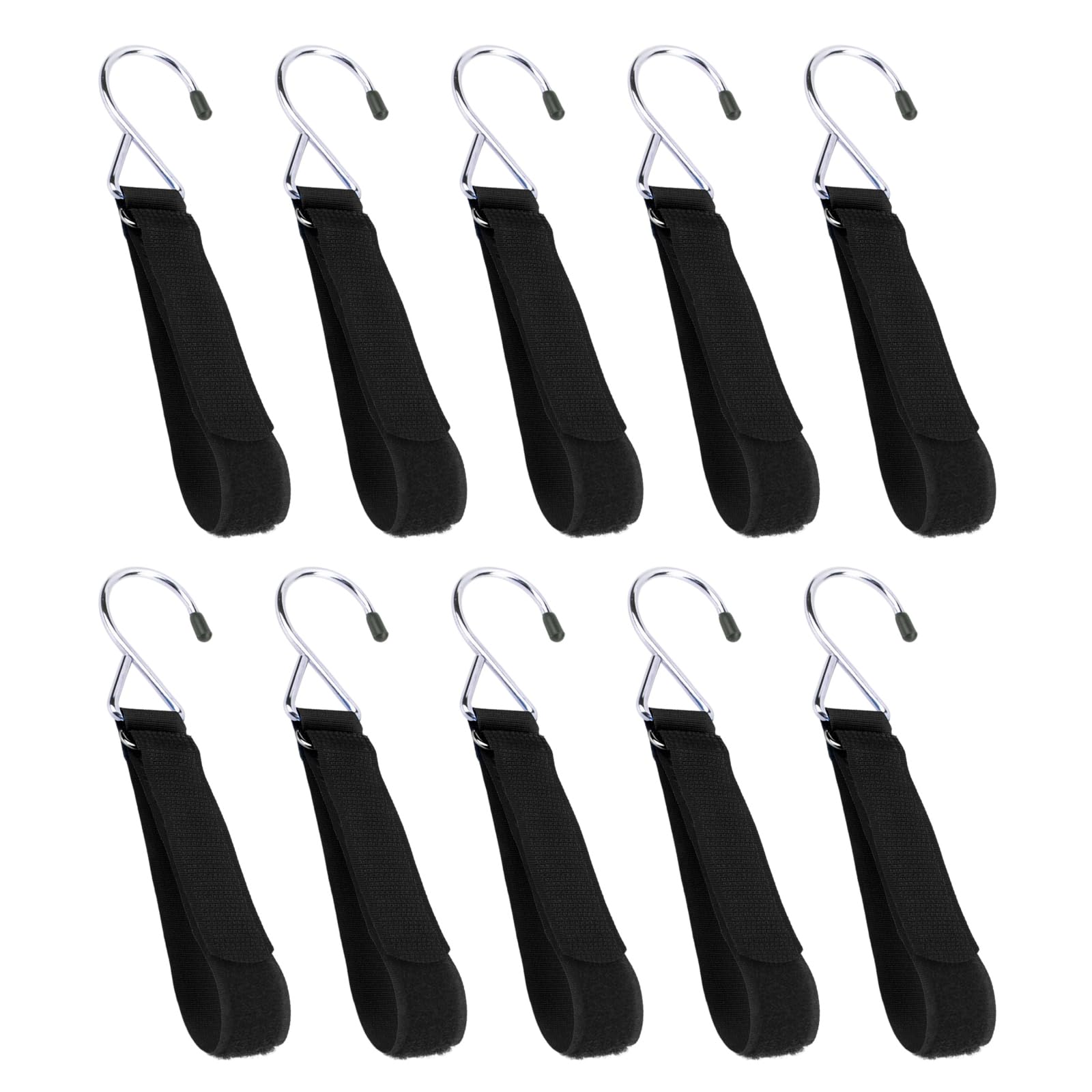 Pffiocix Sturdy Metal S Hook with Stick Back Easy Installation for Hanging Towels Utensils and More Adhesive Metal Fasteners