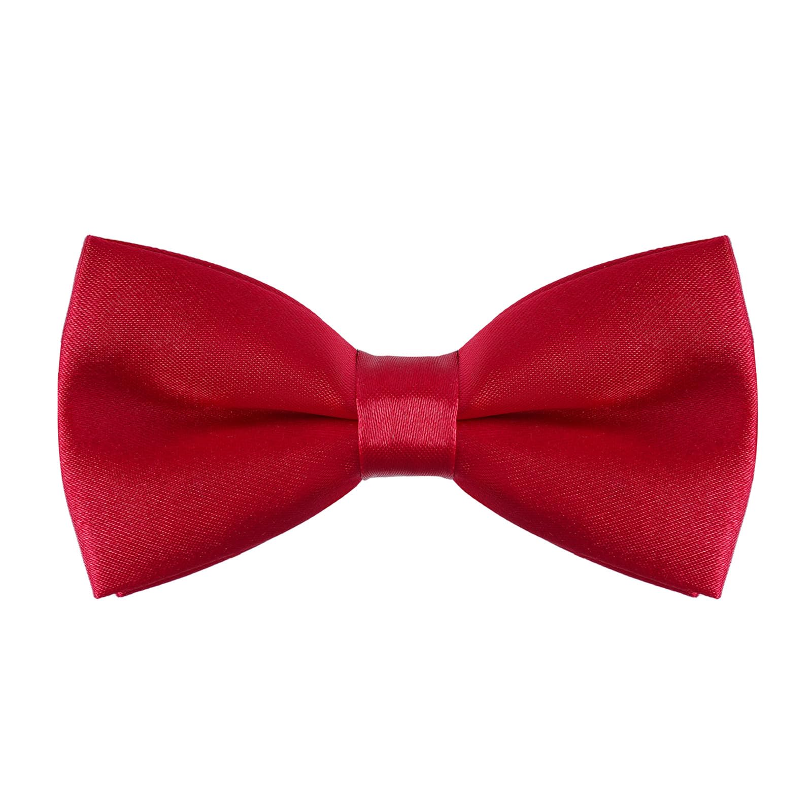 Collare per cani con papillon in velluto, per matrimoni, compleanni, feste (rosso)