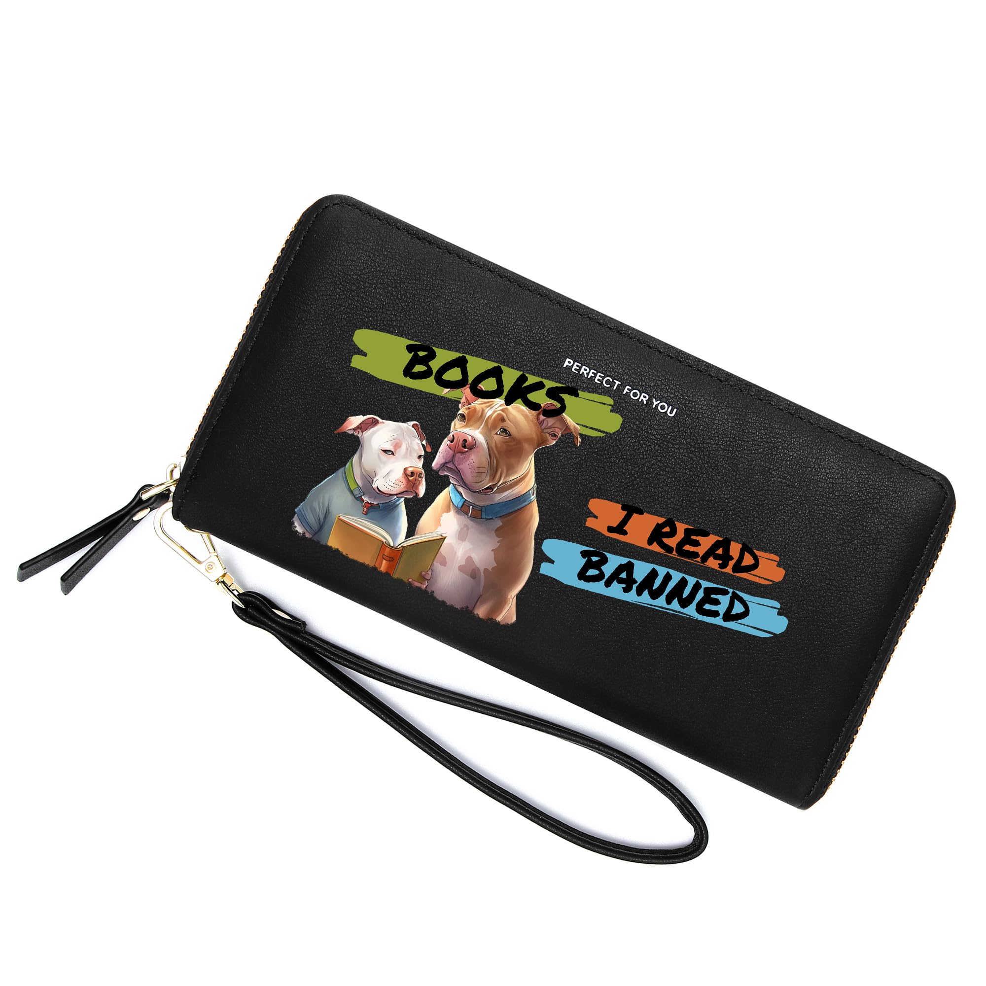 ZRTARY Customized Puppy Women's Wallet,Birthday Gift,Holiday Gift for Mother,Daughter,Women,Valentine's Day Gift for Wife from Husband,Son,Daughter 1305e
