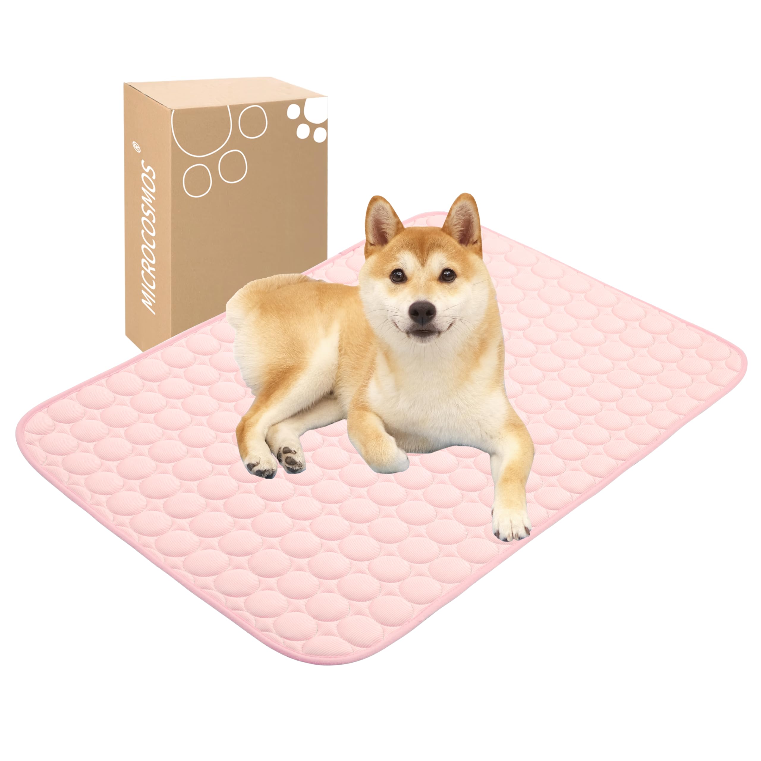 Tapis rafraîchissant d'été pour lit de chien et tapis de couchage lavable