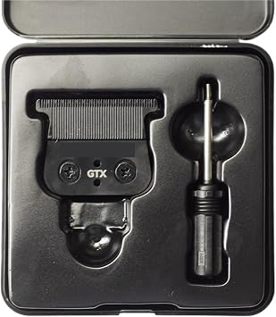 Replaceable Cutter Head,Compatible For Madeshow,M6 M11 R55F Professional Hair Clipper 0mm Blade Standard Set Hair Cutting MachineR55F blade -black