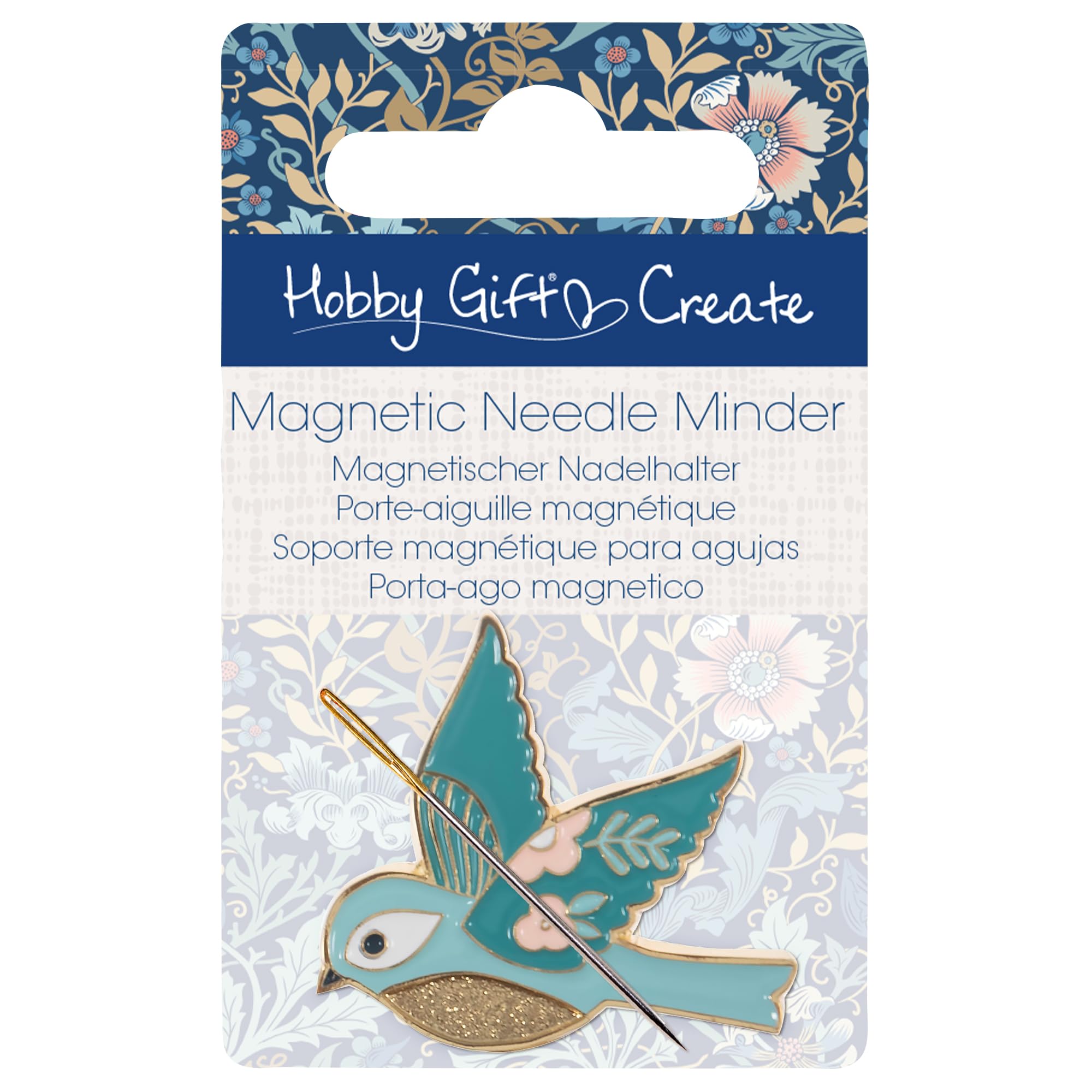 Hobby Gift Magnetic Needle Minder, Cross Stitch Accessories - Bird