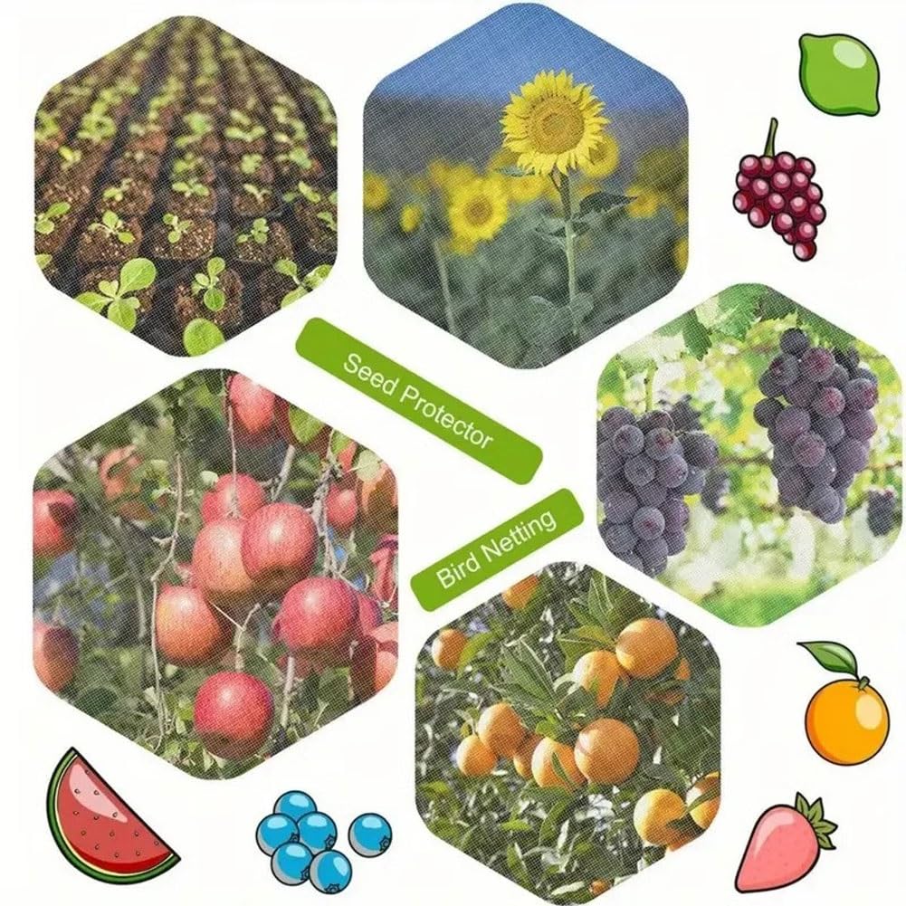 Filet anti-insectes de jardin en maille fine pour protéger les légumes, couverture durable contre les parasites, idéal pour les légumes et la protection des cultures