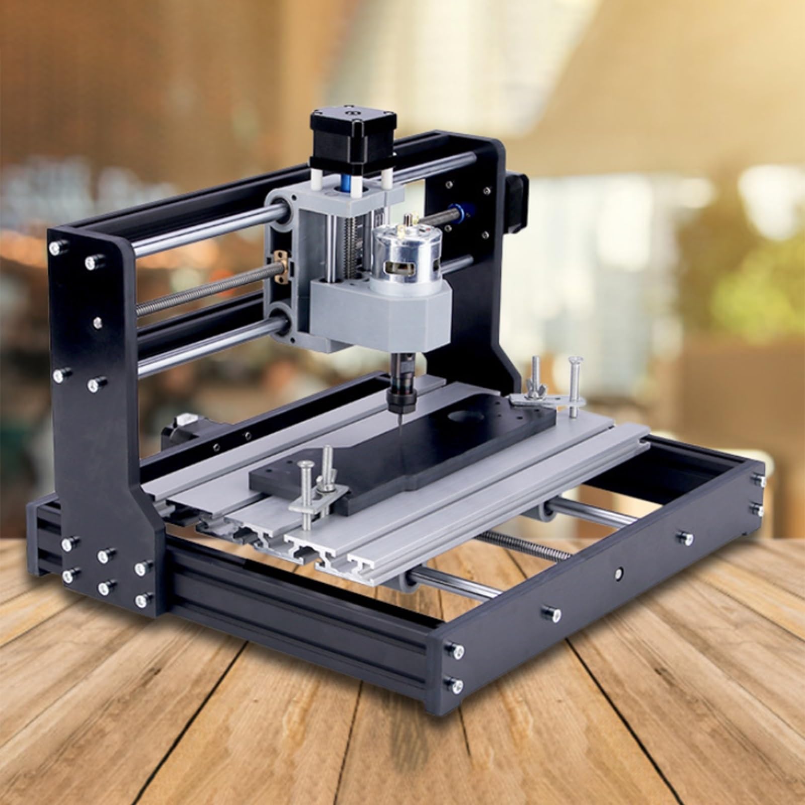 Amazon.co.jp: CNC ミニ彫刻機キット、CNC 木工彫刻機、彫刻範囲 11.8 