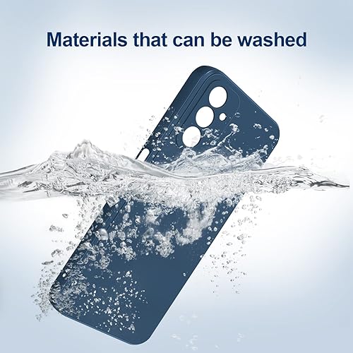 Miniatura 5 de Funda de silicona compatible con Samsung Galaxy A14 5G4G, cuerpo completo, sedosa, suave al tacto, con protección de cámara, a prueba de golpes, con