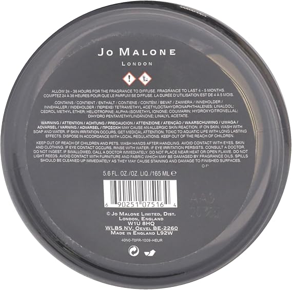 Jo Malone Myrrh & Tonka Scent Surround Diffuser, 5.6 Ounce / 165ml