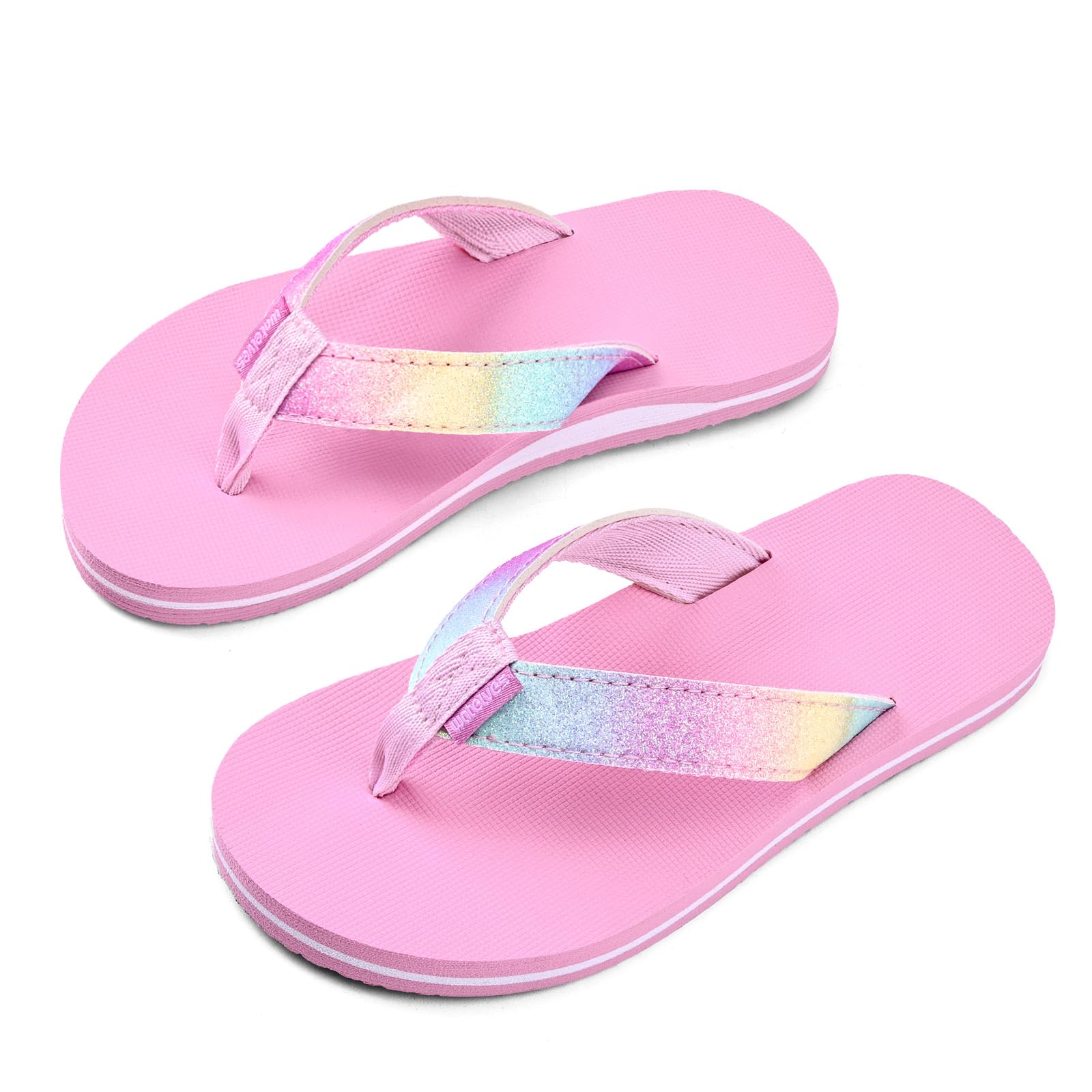 WateLves Flip Flops Kinder Zehentrenner Mädchen Jungen Badelatschen Sommer Strand und Pool Rutschfeste Zehensandalen