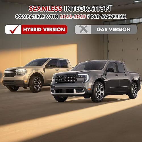 Vista 17 de Mabett Alfombrillas de almacenamiento para debajo del asiento para Ford Maverick Gasoline 2025 2024 2023 2022 accesorios