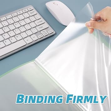 Thboxes 5 Pcs A4 Display Folders, Total 200 Pockets Presentation Folders